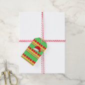 kerstPet Groene cadeautjes Labels Cadeaulabel (Met Touw)
