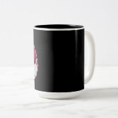 kerstPet Tweekleurige Koffiemok (Voorkant rechts)