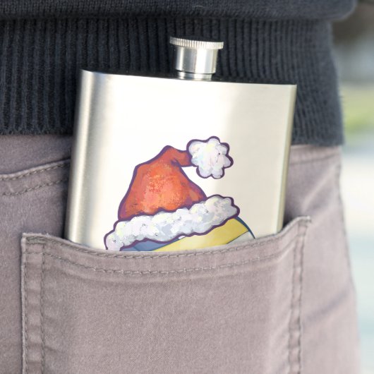 KerstPet Volleyball Heupfles (Voorbeeld)