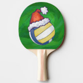 KerstPet Volleyball Tafeltennisbatje (Achterkant)