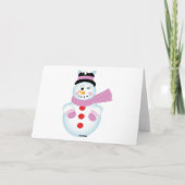 Kerstpetekind Feestdagen Kaart (Achterkant)