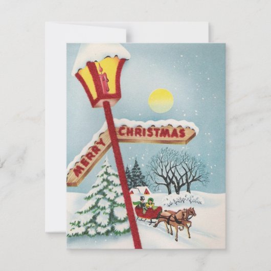 kerstpeuken feestdagenkaart (Voorkant)