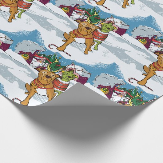 kerstpibbles cadeaupapier (Hoek)