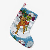 kerstpibbles kleine kerstsok (Voorkant (Hangend))