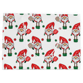 Kerstpicklebbig, grote cadeau groot cadeauzakje (Achterkant)