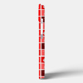 Kerstpictogram Red Squares Holiday Art Klassiek Case-Mate iPhone Case (Achterkant / Links)