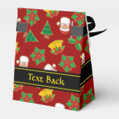 Kerstpictogrammen Bedankdoosjes (Achterkant)