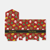 Kerstpictogrammen Bedankdoosjes (Uitgevouwen)