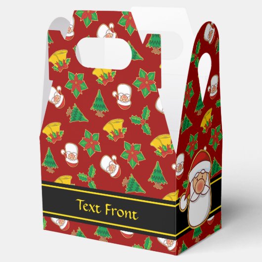 Kerstpictogrammen Bedankdoosjes (Geopend)