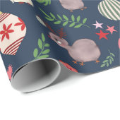 Kerstpictogrammen Inpakpapier  (Rol Hoek)