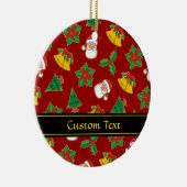 Kerstpictogrammen Keramisch Ornament (Rechts)