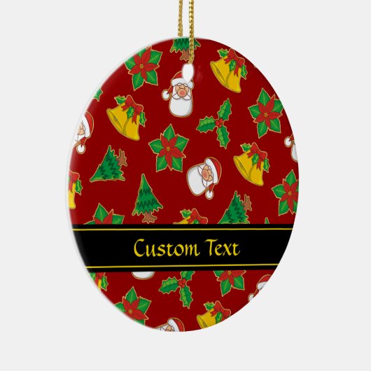 Kerstpictogrammen Keramisch Ornament (Rechts)