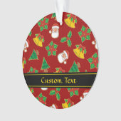 Kerstpictogrammen Ornament (voorkant)