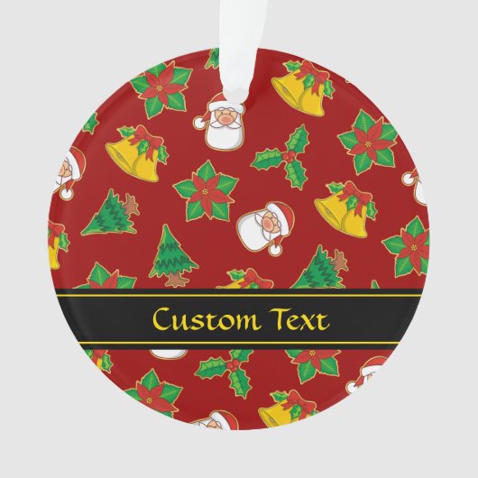 Kerstpictogrammen Ornament (voorkant)