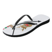 kerstpictogrammen teenslippers (Schuin)