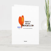 kerstpijn in de Kaart van de Butt Medical Kerstmis (Achterkant)