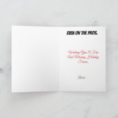 kerstpijn in de Kaart van de Butt Medical Kerstmis (Binnen)