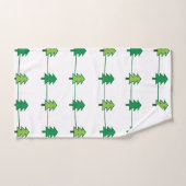 Kerstpijnbomen Eenvoudig Elegant Bad Handdoek (Handdoek)
