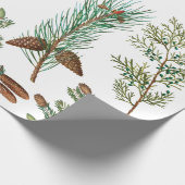 kerstpijnbomen met naaldbeschermer cadeaupapier (Hoek)