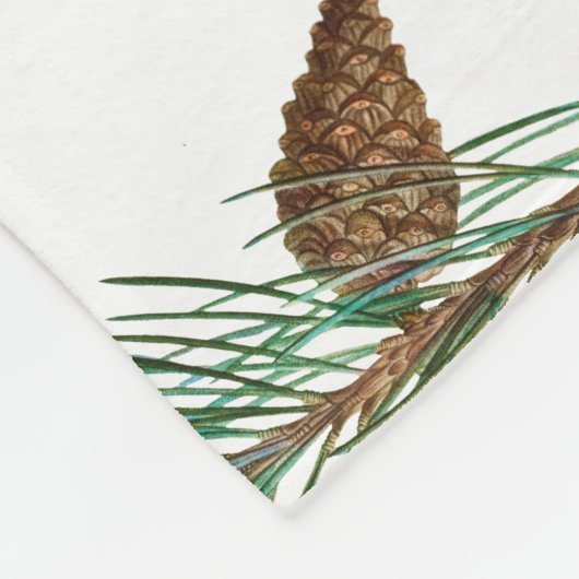 kerstpijnbomen met naaldbeschermer fleece deken (Hoek)