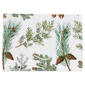 kerstpijnbomen met naaldbeschermer groot cadeauzakje (Achterkant)