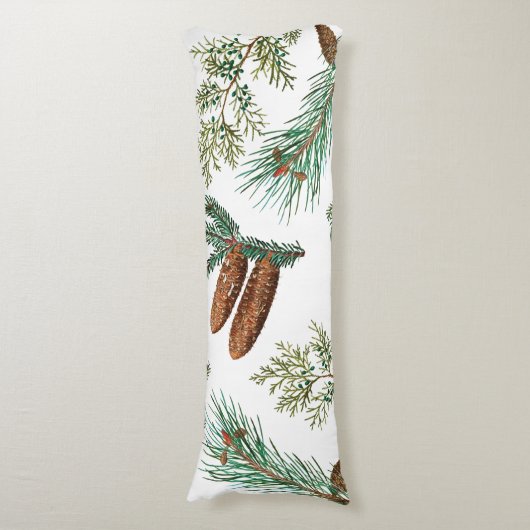 kerstpijnbomen met naaldbeschermer lichaamskussen (Voorkant Verticaal)