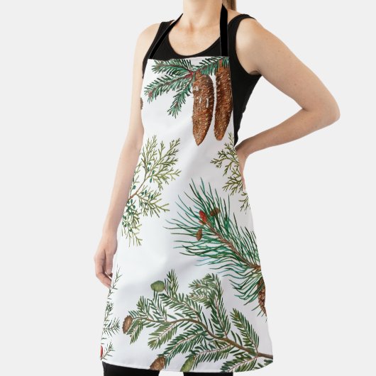 kerstpijnbomen met naaldbeschermer schort (Insitu)