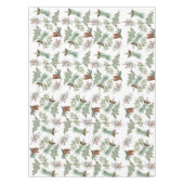 kerstpijnbomen met naaldbeschermer tafelkleed (Voorkant)