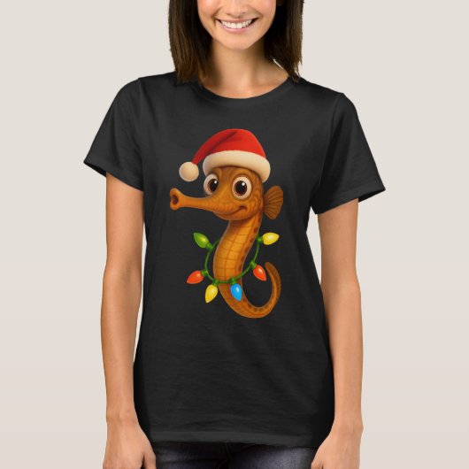 Kerstpijpaalvis T-shirt (Voorkant)