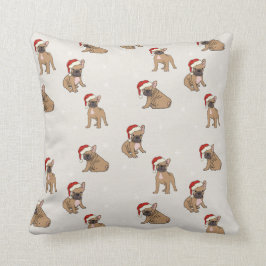 Kerstpiloot, Franse Bulldog Kussen