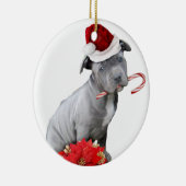 kerstpincet keramisch ornament (Rechts)