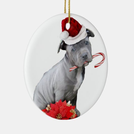 kerstpincet keramisch ornament (Rechts)