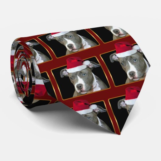 kerstpincet stropdas (Opgerold)