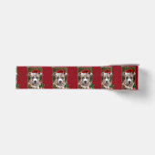 Kerstpincl-puppy 3-inch Grosgrain Lint (Voorkant)