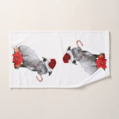 kerstpincl-puppy-set van badhanddoeken bad handdoek (Handdoek)