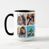 Kerstpinda's | Papa Fotocollage Mok (Links)