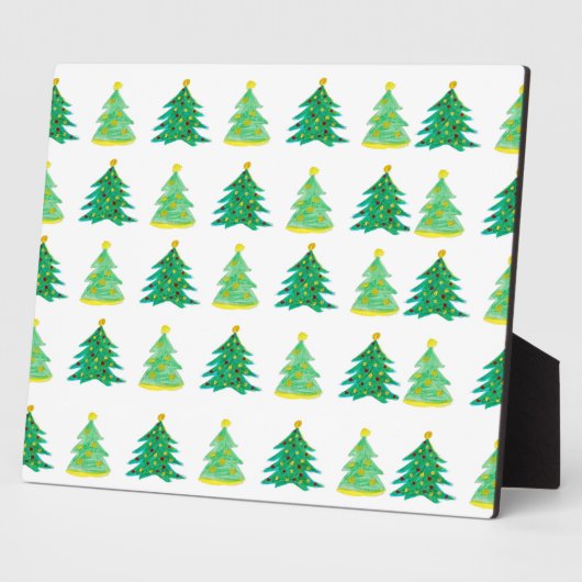 Kerstpine-patroon Fotoplaat (Zijkant)