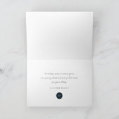 kerstpine-structuur Merry-kerst Feestdagen Kaart (Binnen)