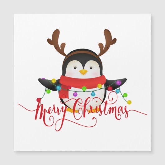 Kerstpinguïn (Voorkant)