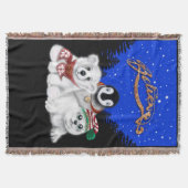 Kerstpinguïn baby Polar beer Seal Pup Deken (Voorkant)