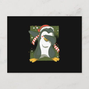 kerstpinguïn briefkaart