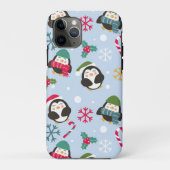 Kerstpinguïn Case-Mate iPhone Case (Achterkant)