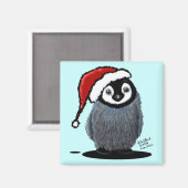 Kerstpinguin Chick Magnet (Voorkant / Achterkant)