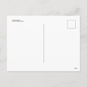 Kerstpinguïn Feestdagenkaart (Achterkant)