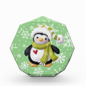 Kerstpinguïn Fotoblok (Voorkant)
