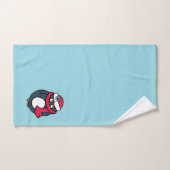 Kerstpinguïn Handdoeken Set  (Handdoek)