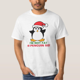 Kerstpinguïn, ik ben niet gek op pinguïn t-shirt