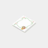 Kerstpinguïn in een Mok Post-it Notes (Schuin)