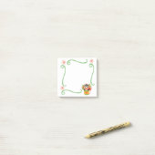 Kerstpinguïn in een mok Post-It-notities Post-it® Notes (Op bureau)