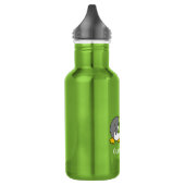 Kerstpinguïn krijgt sneeuwbal waterfles (Links)